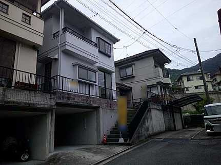 安芸区中野東６丁目の前面道路含む現地写真
