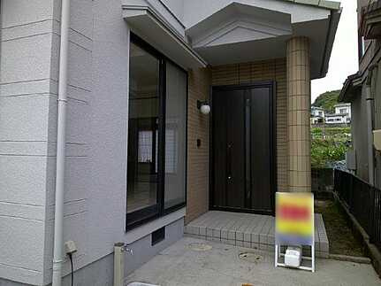 安芸区中野東６丁目の玄関