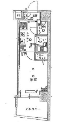 スカイコート池袋第7の間取り|間取りです。