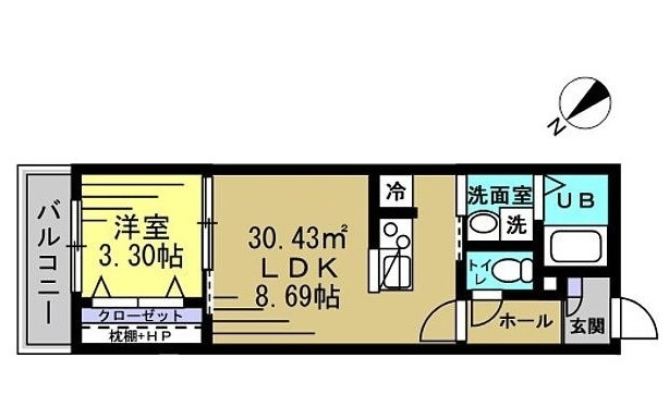 クレストリーズの間取り