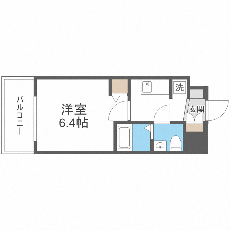 アドバンス大阪イーストの間取り