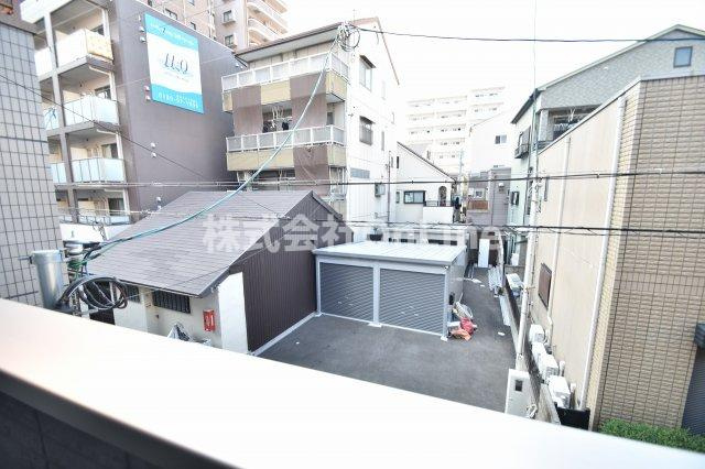 東大阪市足代北２丁目のアパートの展望