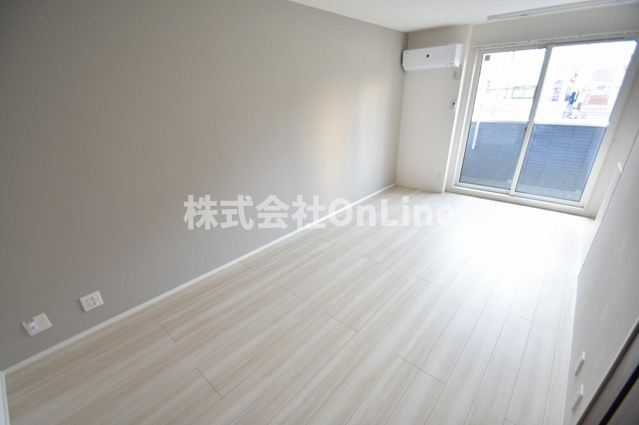 東大阪市足代北２丁目のアパートの洋室