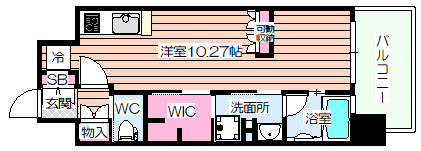 【間取り】 | エステムコート大阪・弁天町