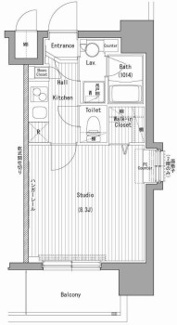 【間取り】 | ガーラ・ステーション明大前 | 間取りです。