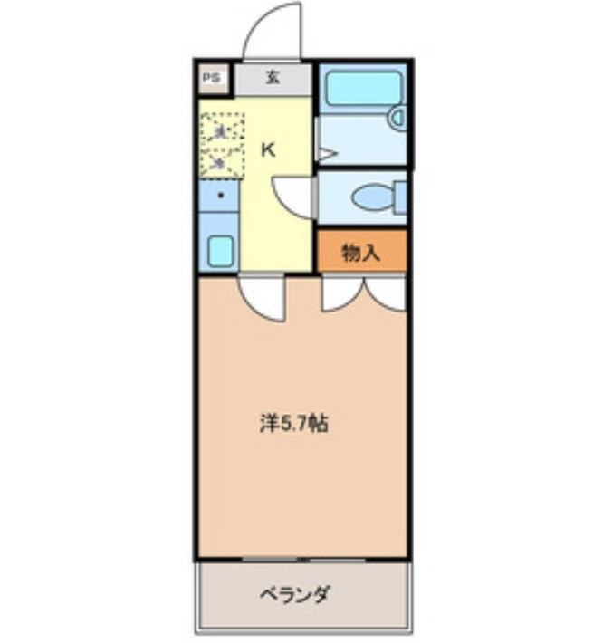 ドミサイルオーミヤの間取り