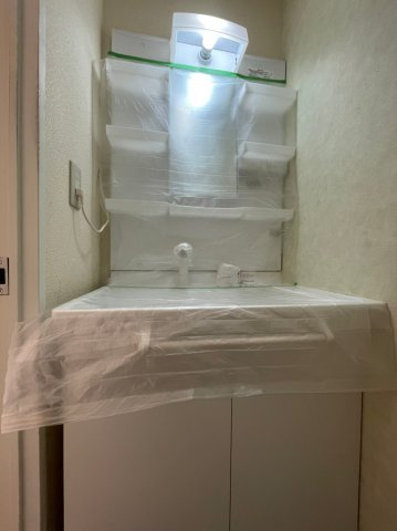 ブルーハイツ北別府の洗面所