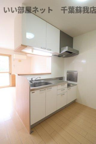 パークサイド　Ａのキッチン|キッチンです