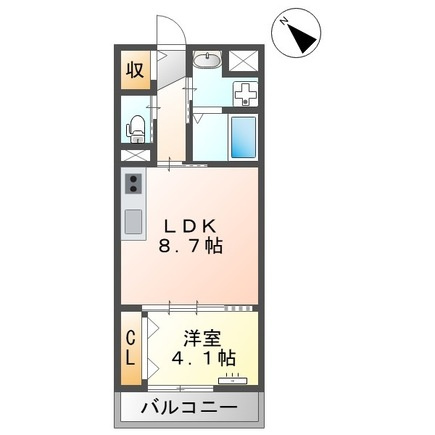 【間取り】 | 仮)福岡市南区野間新築マンション | 間取図