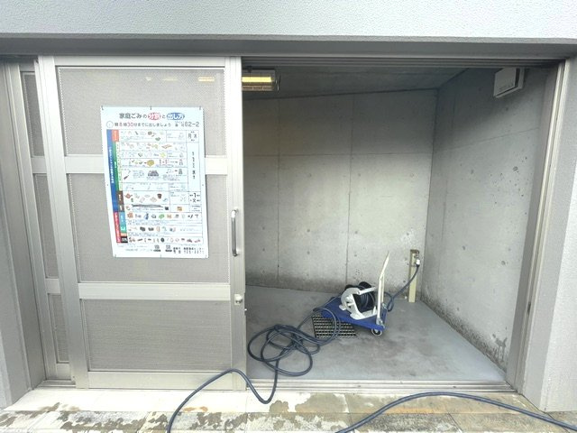 アルファステイツ倉敷中庄の設備|敷地内にゴミステーションがあるため、ゴミ捨ても楽々♪