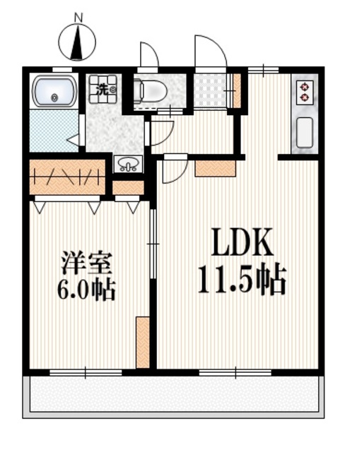 エトワール・Ｍの間取り