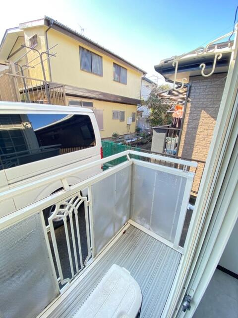 川崎市多摩区生田６丁目のアパートのバルコニー|※他部屋参考写真