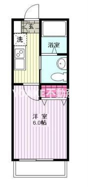 アネックスガーデン東林間の間取り