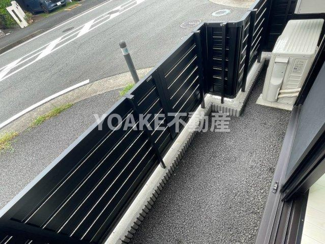 アネックスガーデン東林間のバルコニー