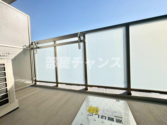 ディアレイシャス名古屋太閤通Ⅳのバルコニー