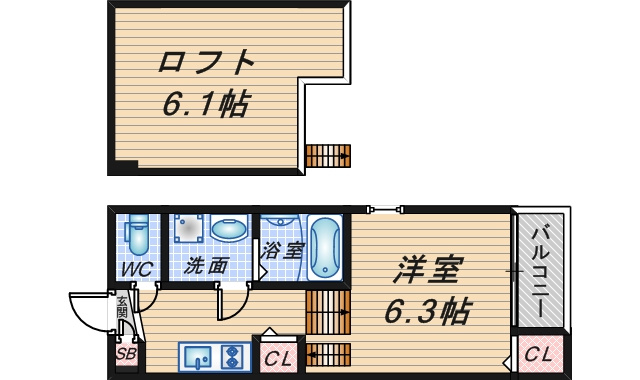 ドネボヌールの間取り