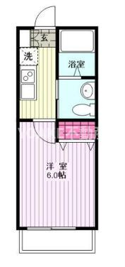 アネックスガーデン東林間の間取り