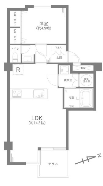 ライオンズマンション碑文谷の間取り
