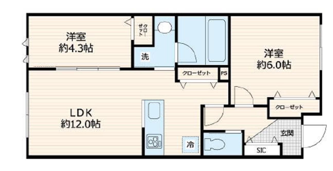 メルヴェーユ久が原の間取り|間取り