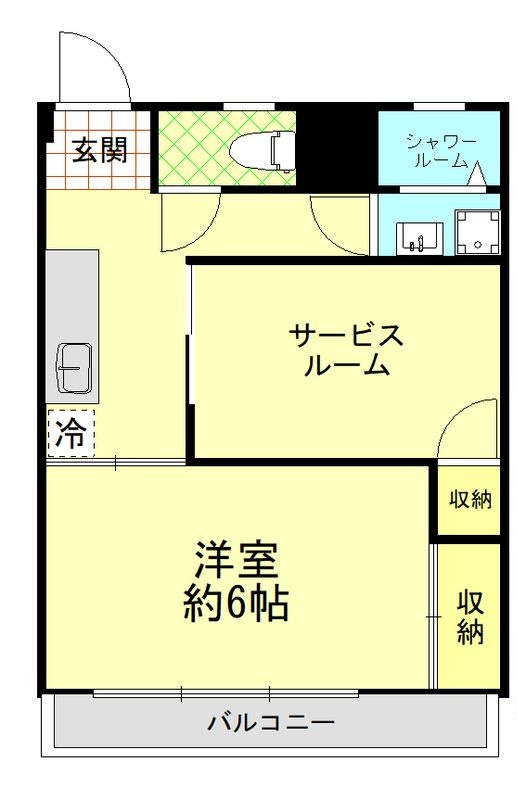 峰マンションの間取り|間取りです。