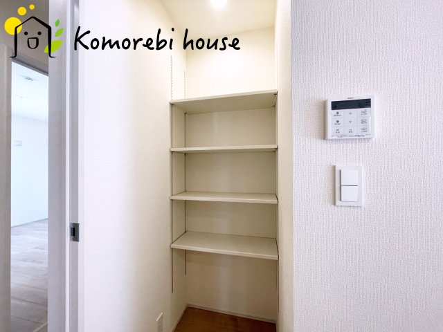 上尾市中妻5丁目　新築一戸建て　ブルーミングガーデン　01の収納|26.9.14