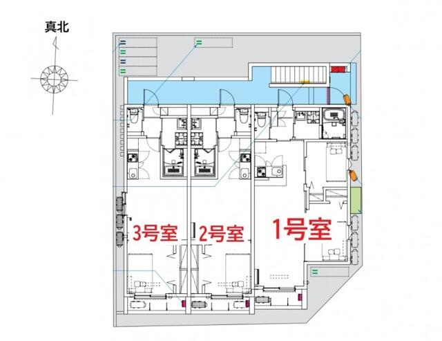 robot home 金町Ⅱの区画図