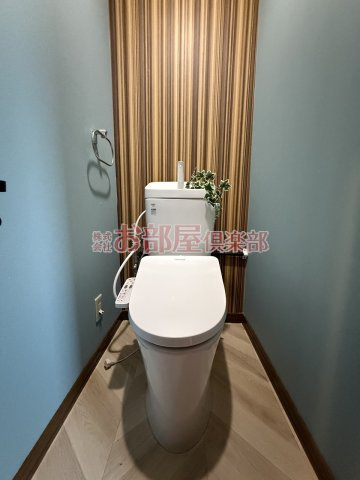 オーシャン御井Ⅲのトイレ|シンプルで使いやすいトイレです