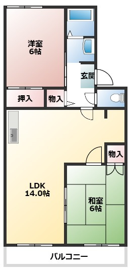 フェニックスの間取り
