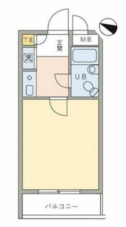 アサカシオン大岡山の間取り