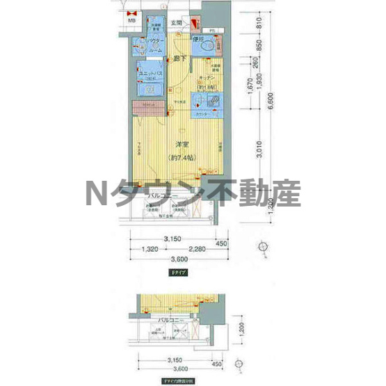 【間取り】 | プレサンスNAGOYA桜通ビッグビート