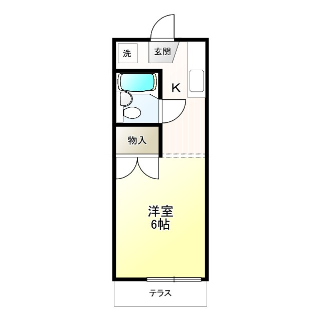 ドミールサカイの間取り