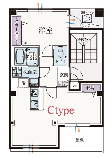 【間取り】 | b’CASA池袋WEST | 「b’CASA池袋WEST」