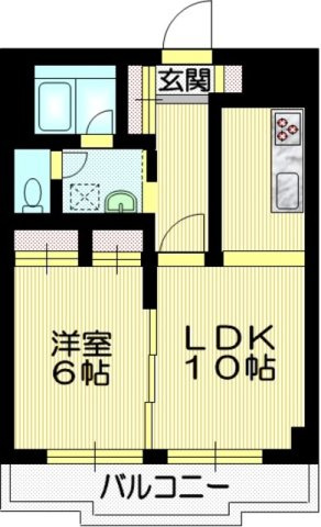 クリオコート松庵の間取り|★内装大規模リノベーション済★