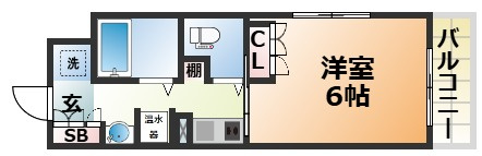 中山手ミオ壱番館の間取り