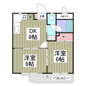レジオンス花小金井の間取り