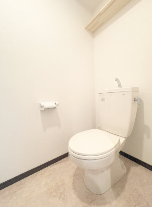 熊本市西区城山半田３丁目のアパートのトイレ|ゆったりとした空間のトイレです