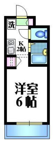 メゾンＭの間取り|★最上階のお部屋です★