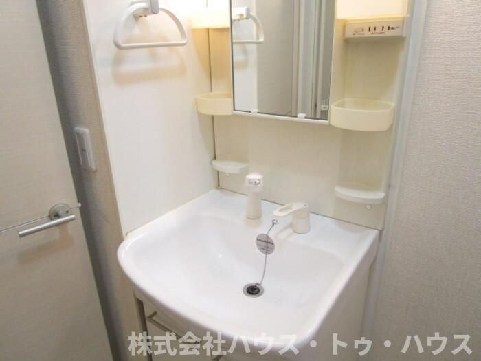 ストリームの洗面所