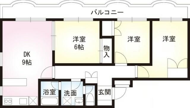 ロンベルク１８の間取り|間取りです。