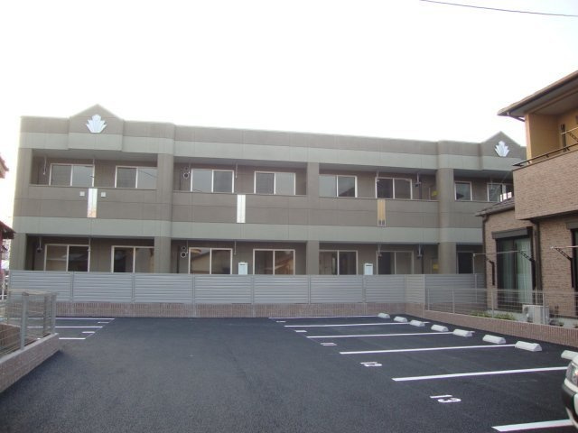 熊本市南区島町２丁目のアパートの駐車場