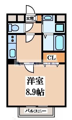 【間取り】 | アムール砂Ⅲ