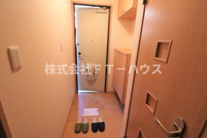 パークサイド 西船 Ａ・Ｂの玄関|玄関