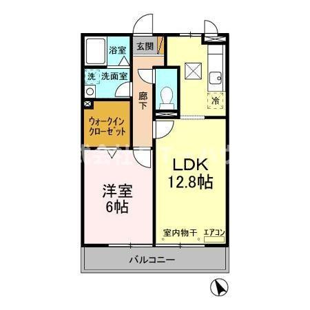 パークサイド 西船 Ａ・Ｂの間取り