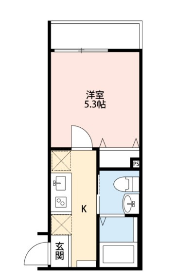 クレアシオン豊島園の間取り