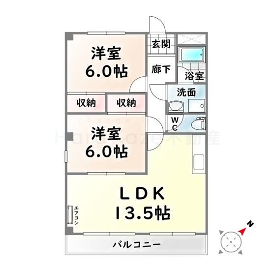 【間取り】 | エスポア保呂【名古屋市賃貸・重量鉄骨造】
