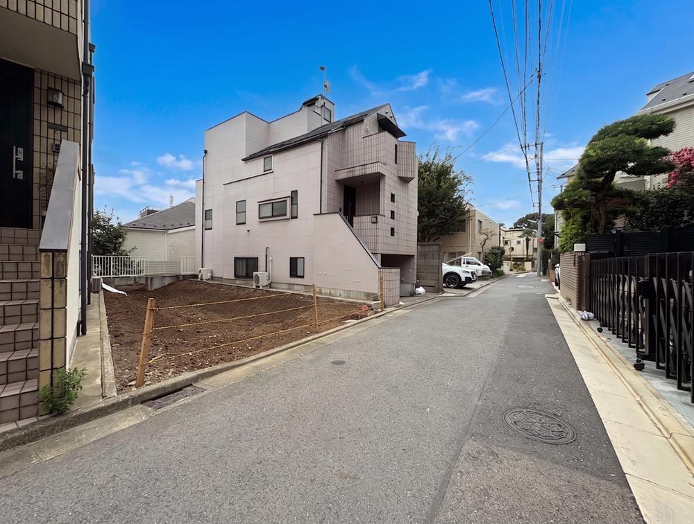 世田谷区太子堂　建築条件なし売地の外観