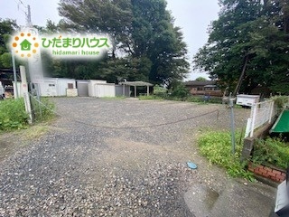 上尾市平方　売地の外観