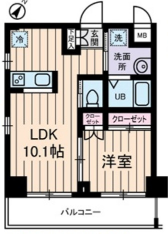 プレデパルク３の間取り