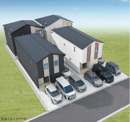 【仲介手数料０円】海老名市中新田4丁目1期　新築一戸建て　全4棟