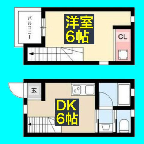 ボンヌール川名の間取り